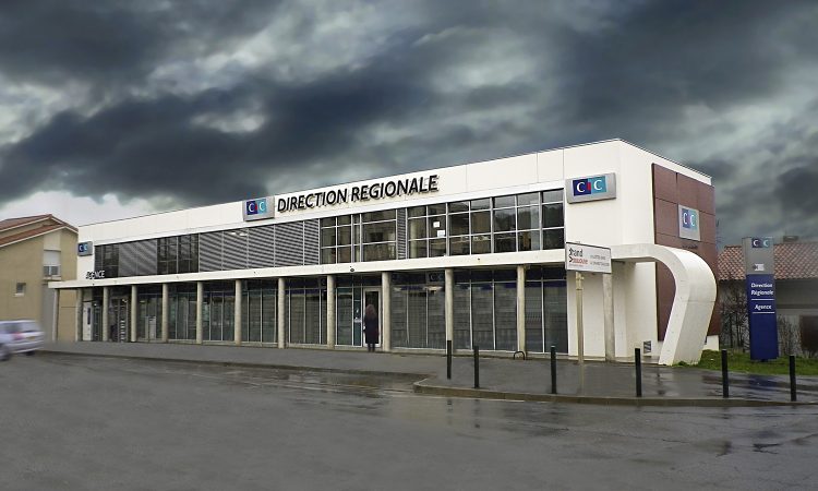 Direction régionale et agence CIC Société Bordelaise à Toulouse