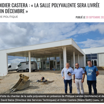 chantier salle polyvalente seilh